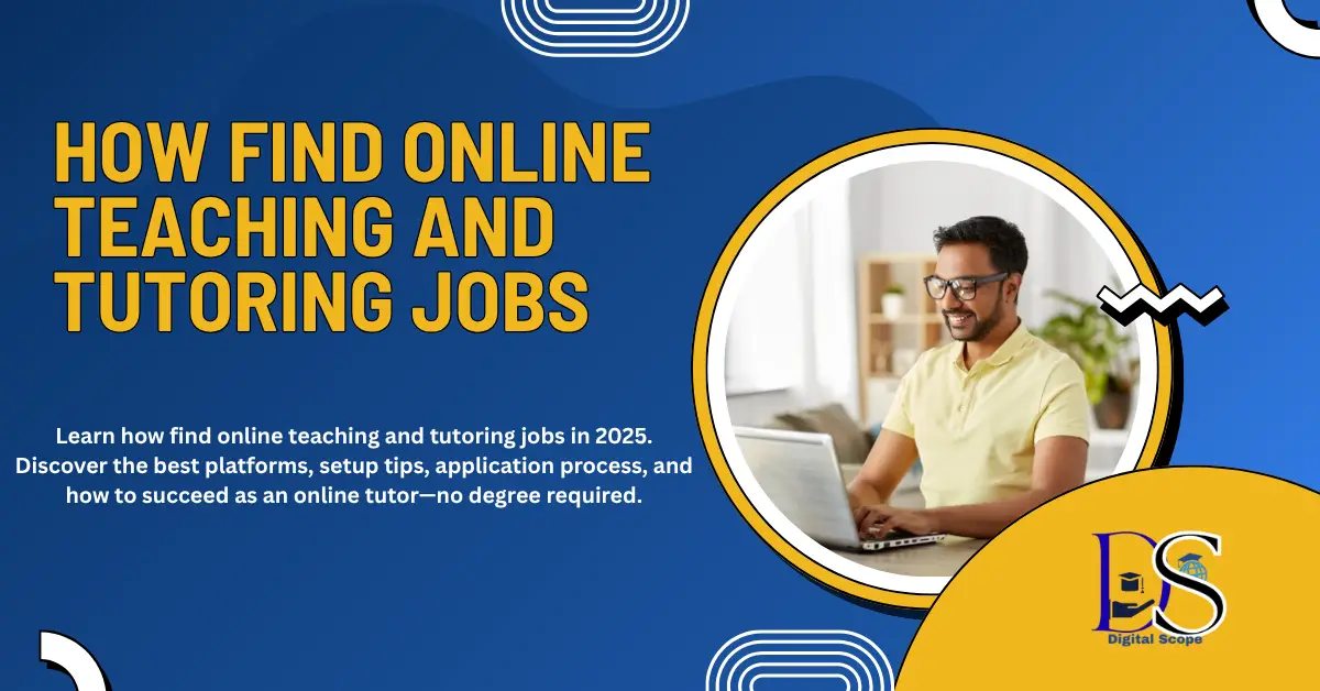 How Find Online Teaching and Tutoring Jobs